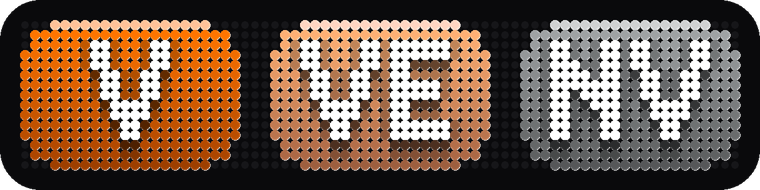 Generated route plates for the V, VE and NV CATA routes